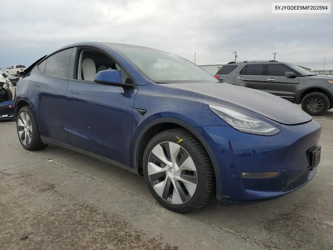 2021 Tesla Model Y VIN: 5YJYGDEE9MF202594 Lot: 79279004