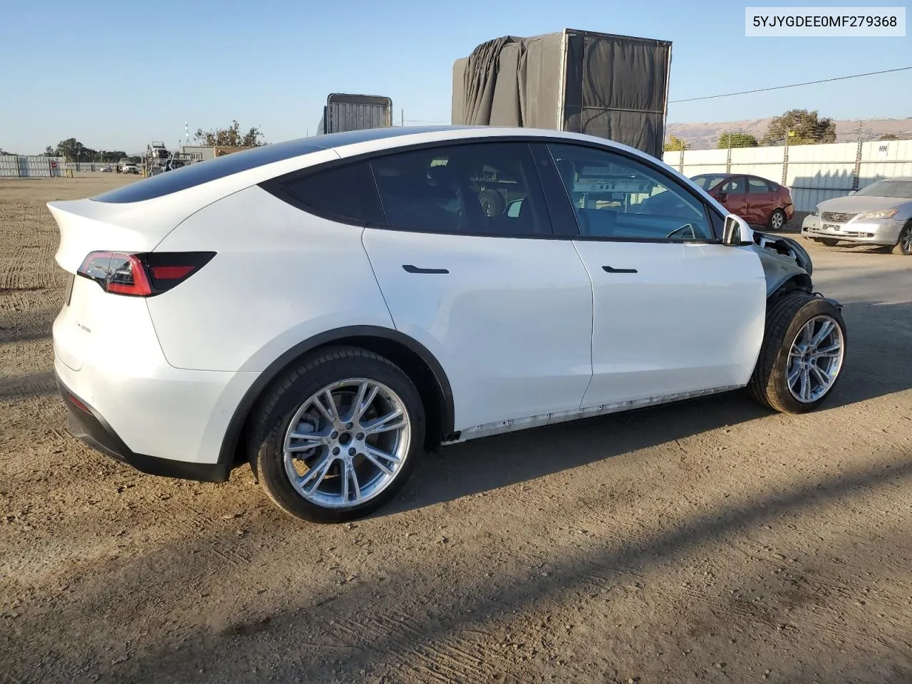 2021 Tesla Model Y VIN: 5YJYGDEE0MF279368 Lot: 79772754