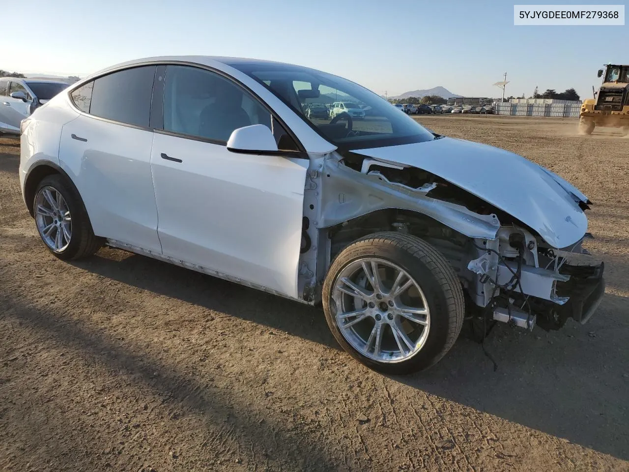 2021 Tesla Model Y VIN: 5YJYGDEE0MF279368 Lot: 79772754