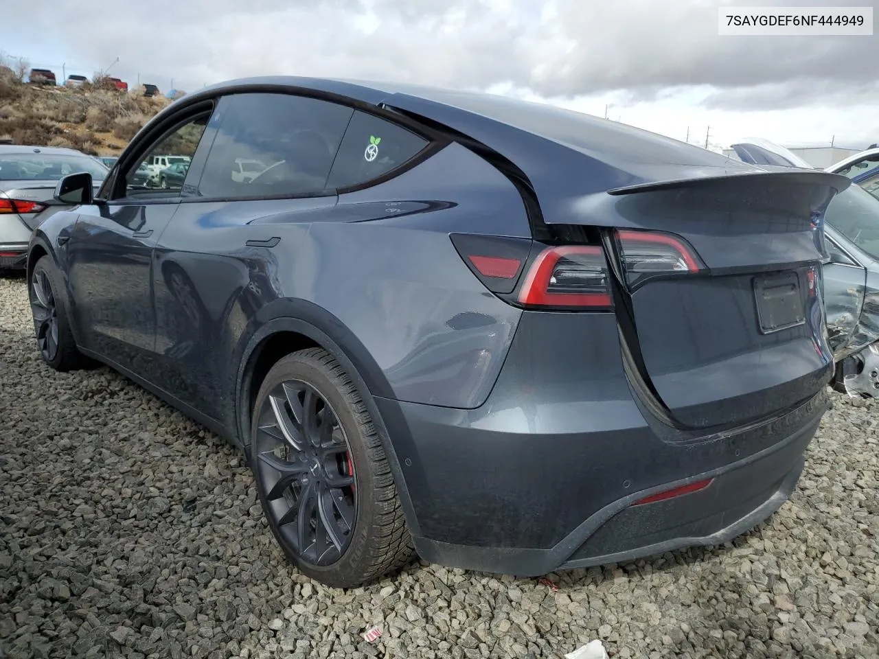 7SAYGDEF6NF444949 2022 Tesla Model Y