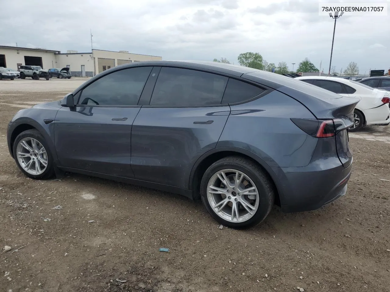 2022 Tesla Model Y VIN: 7SAYGDEE9NA017057 Lot: 52693164