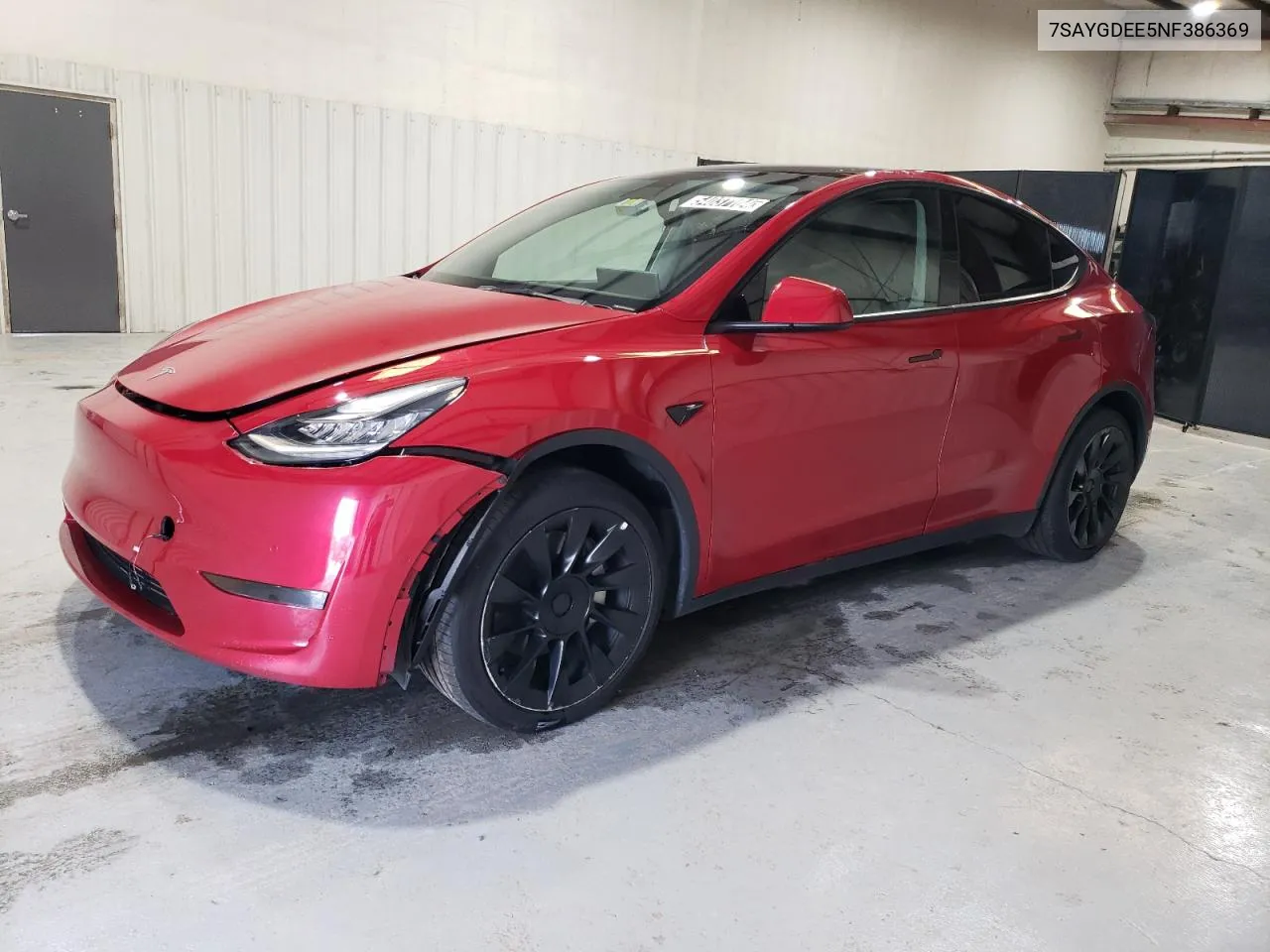 7SAYGDEE5NF386369 2022 Tesla Model Y