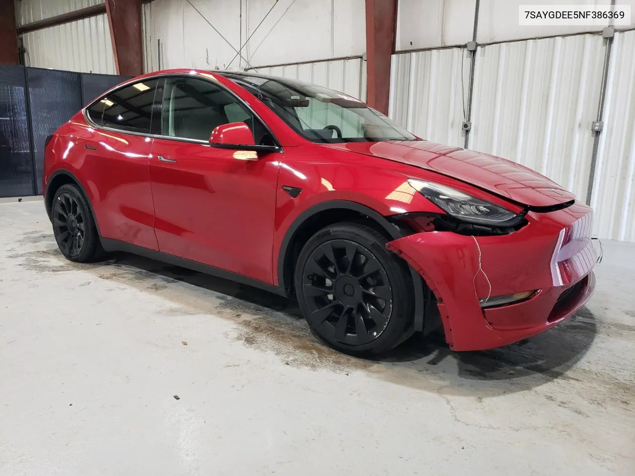 7SAYGDEE5NF386369 2022 Tesla Model Y