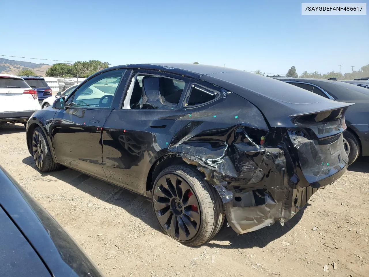 7SAYGDEF4NF486617 2022 Tesla Model Y