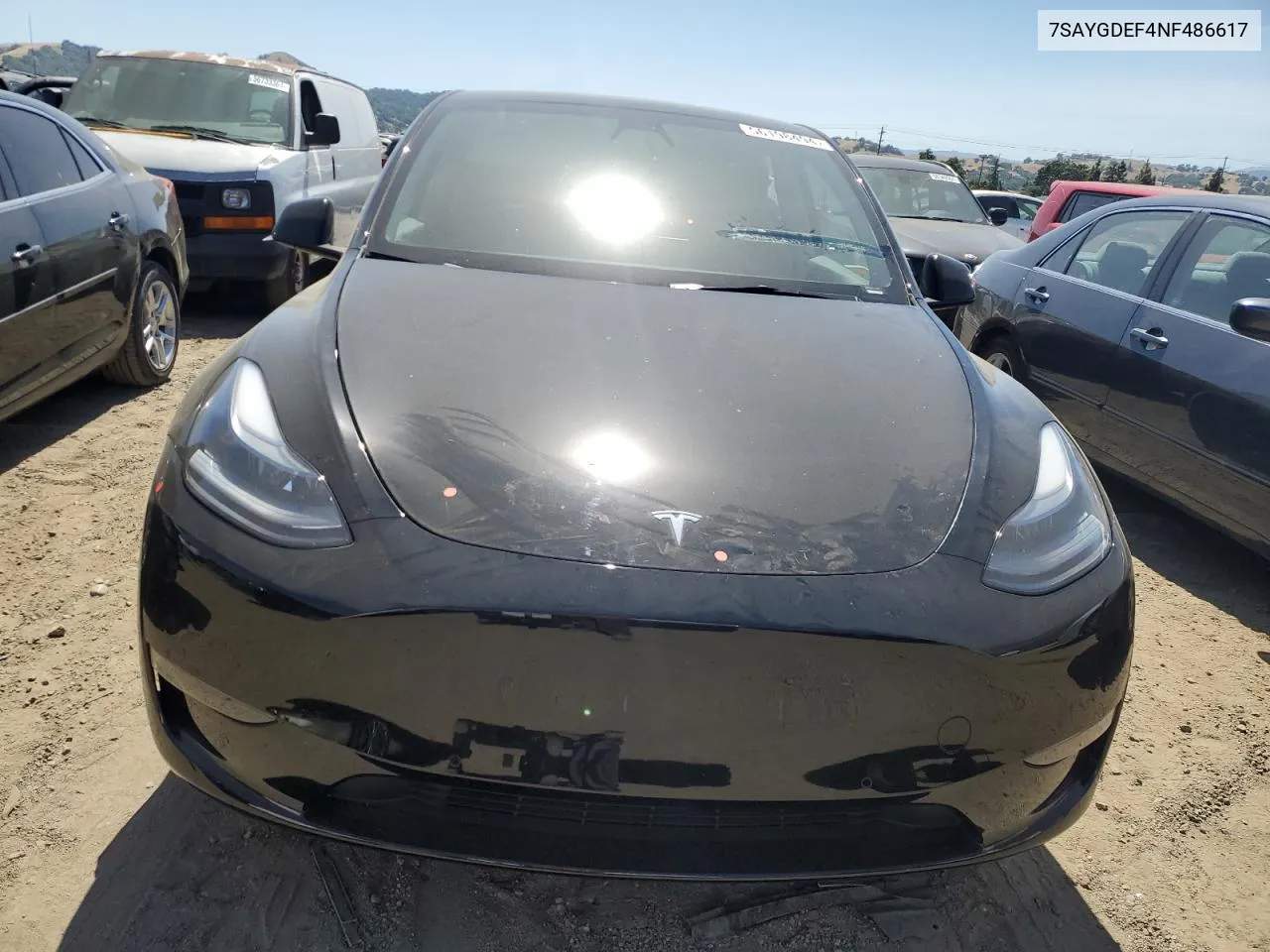 7SAYGDEF4NF486617 2022 Tesla Model Y