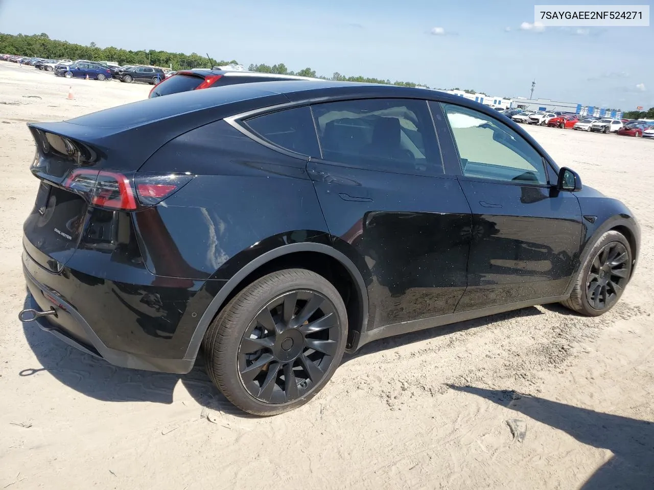 7SAYGAEE2NF524271 2022 Tesla Model Y