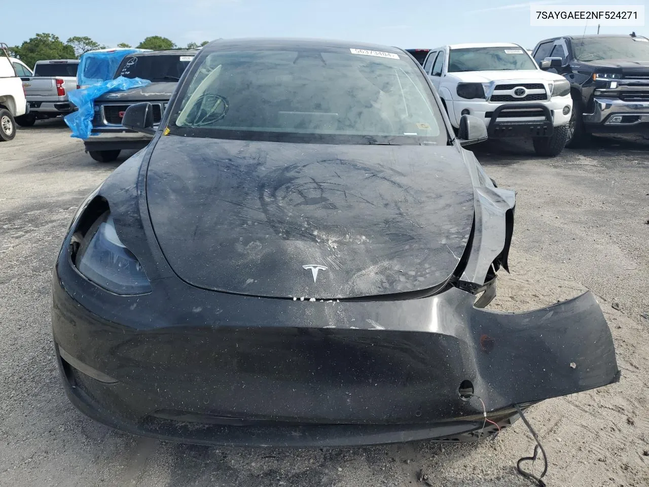 7SAYGAEE2NF524271 2022 Tesla Model Y