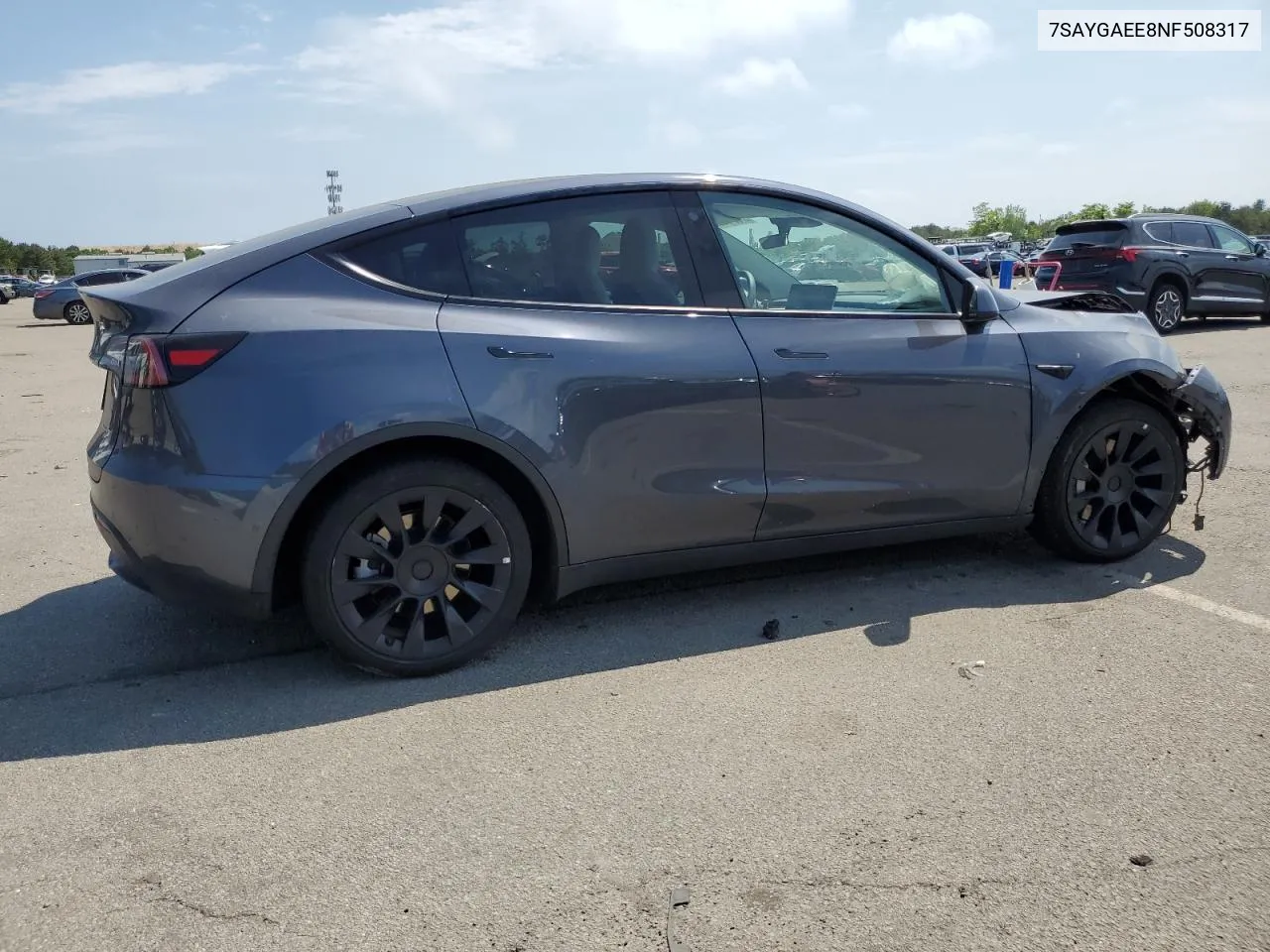 7SAYGAEE8NF508317 2022 Tesla Model Y