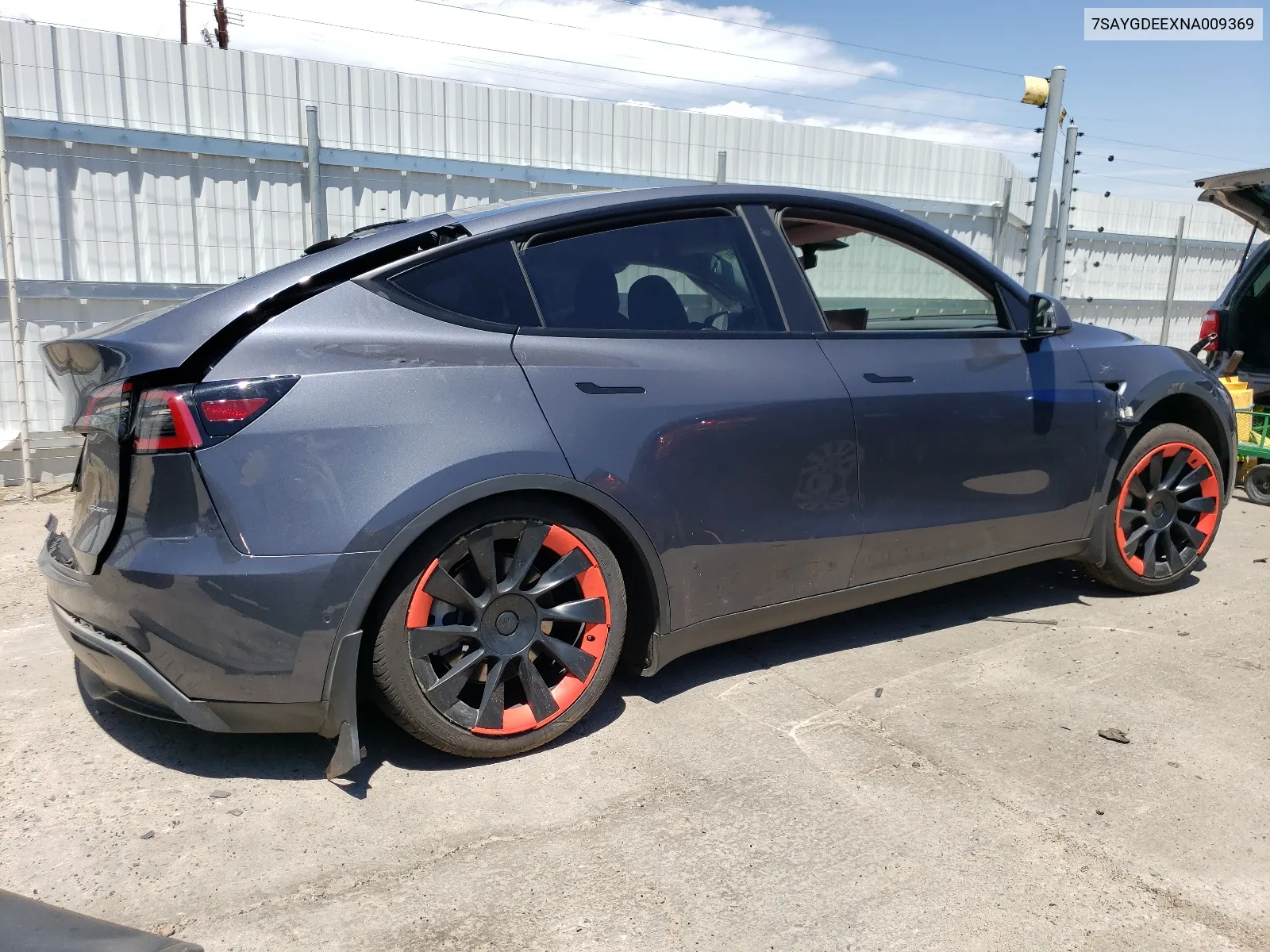 7SAYGDEEXNA009369 2022 Tesla Model Y