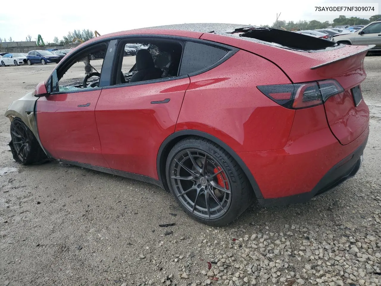 7SAYGDEF7NF309074 2022 Tesla Model Y