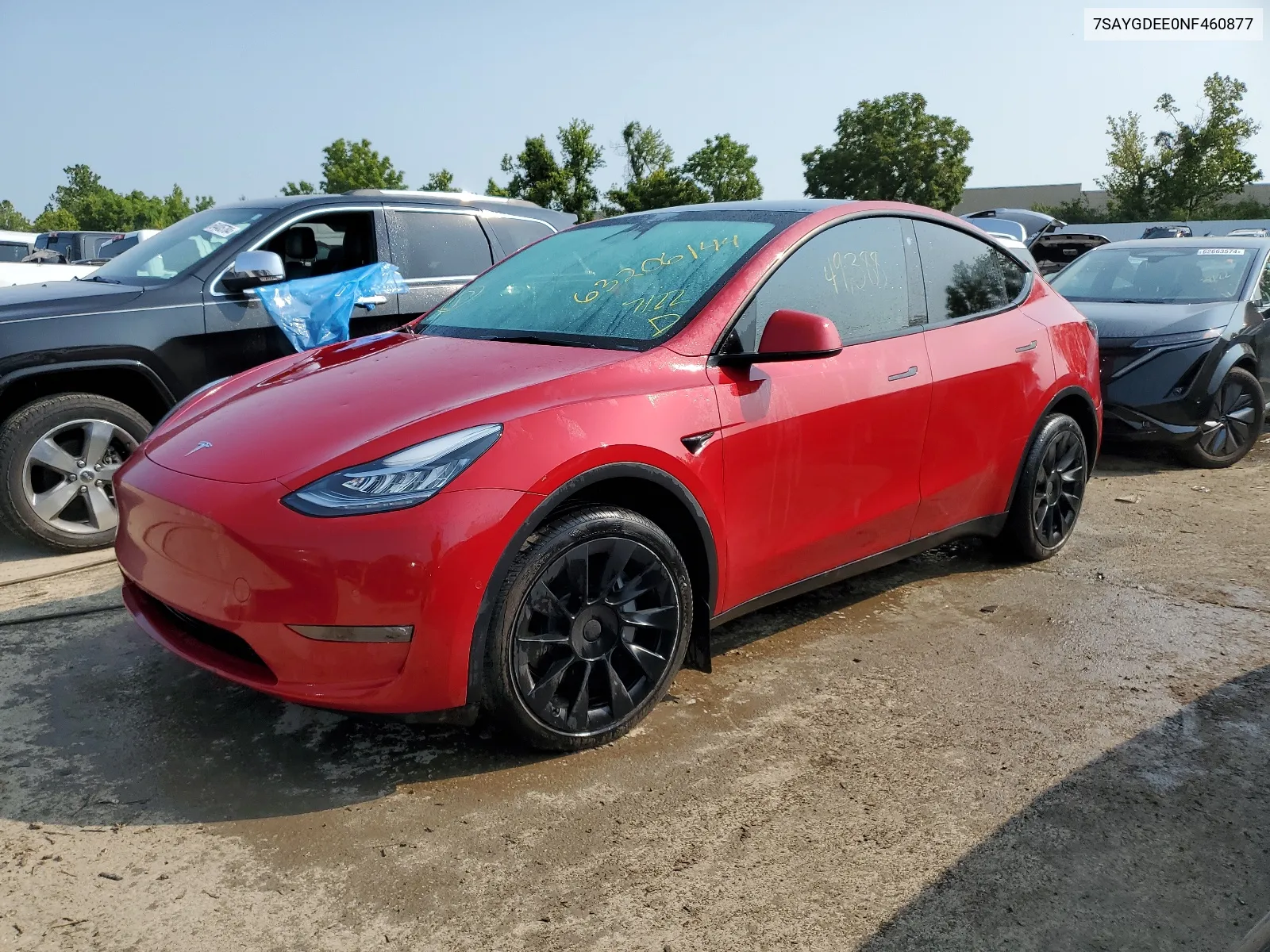 7SAYGDEE0NF460877 2022 Tesla Model Y