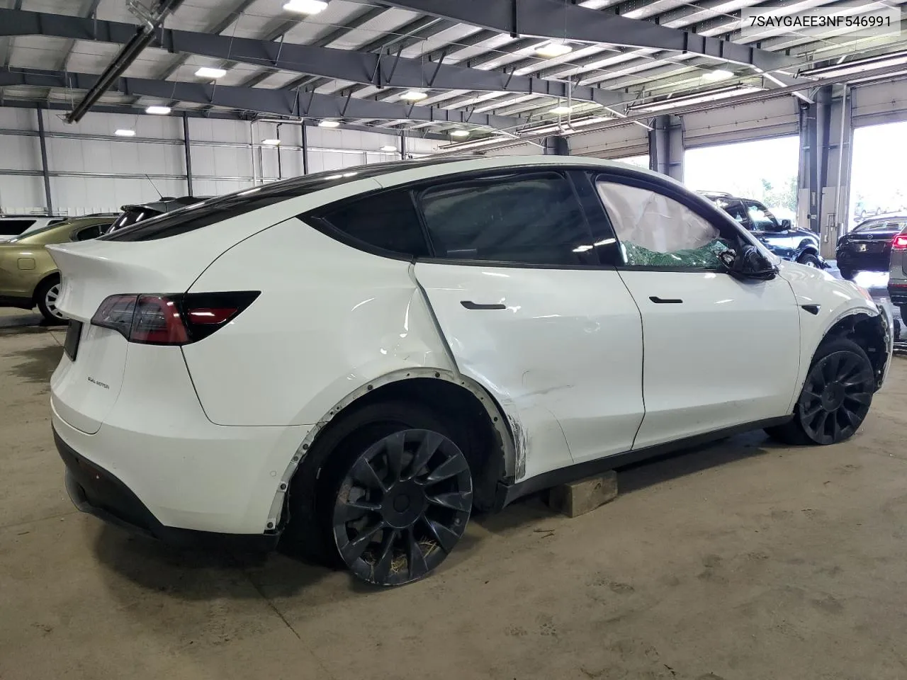 2022 Tesla Model Y VIN: 7SAYGAEE3NF546991 Lot: 63417444