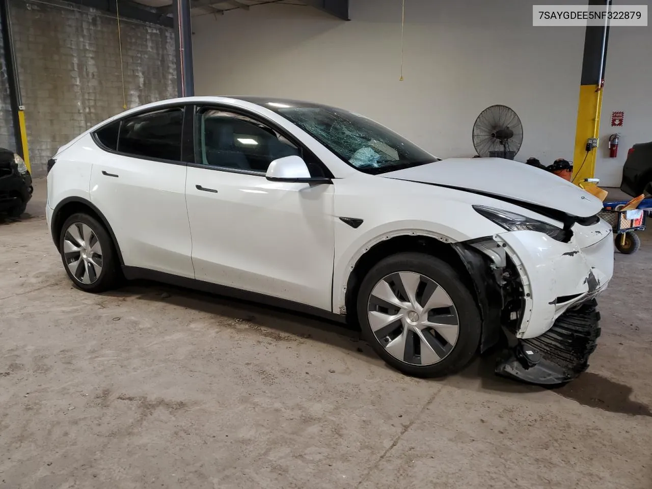 7SAYGDEE5NF322879 2022 Tesla Model Y