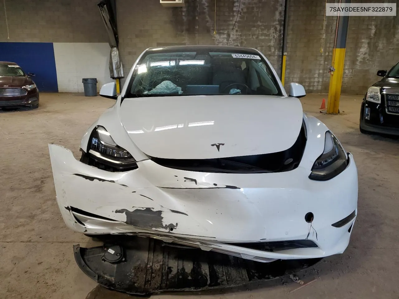 7SAYGDEE5NF322879 2022 Tesla Model Y