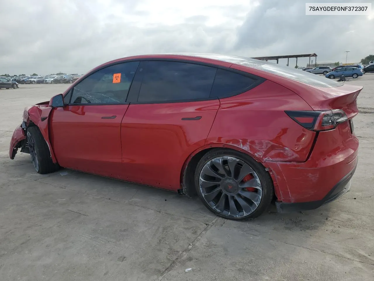 7SAYGDEF0NF372307 2022 Tesla Model Y