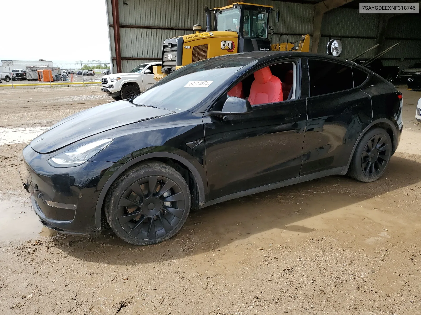 7SAYGDEEXNF318746 2022 Tesla Model Y