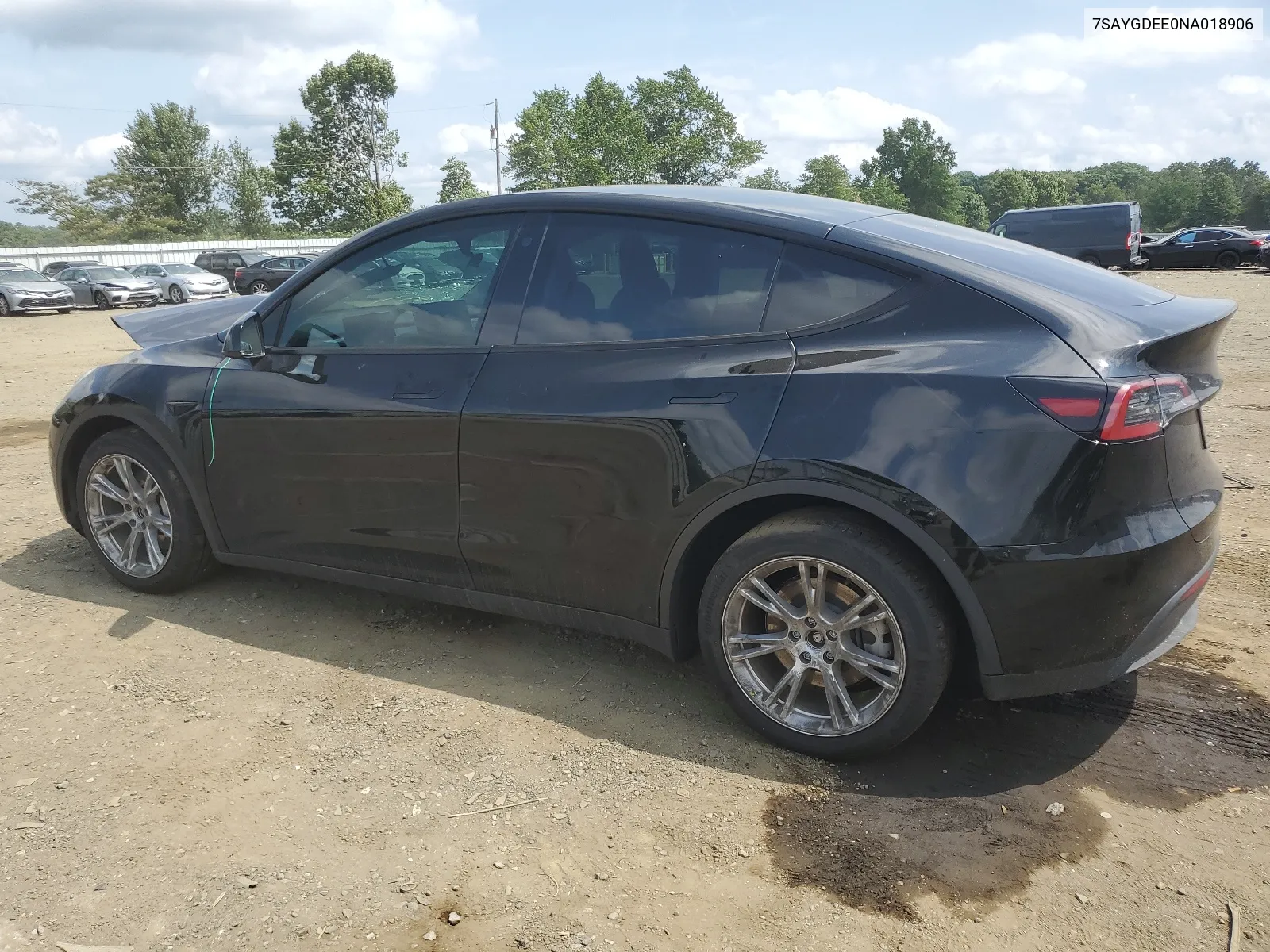 7SAYGDEE0NA018906 2022 Tesla Model Y