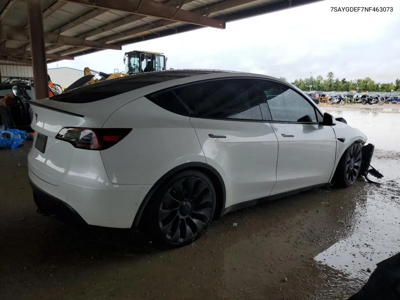 2022 Tesla Model Y VIN: 7SAYGDEF7NF463073 Lot: 64819554