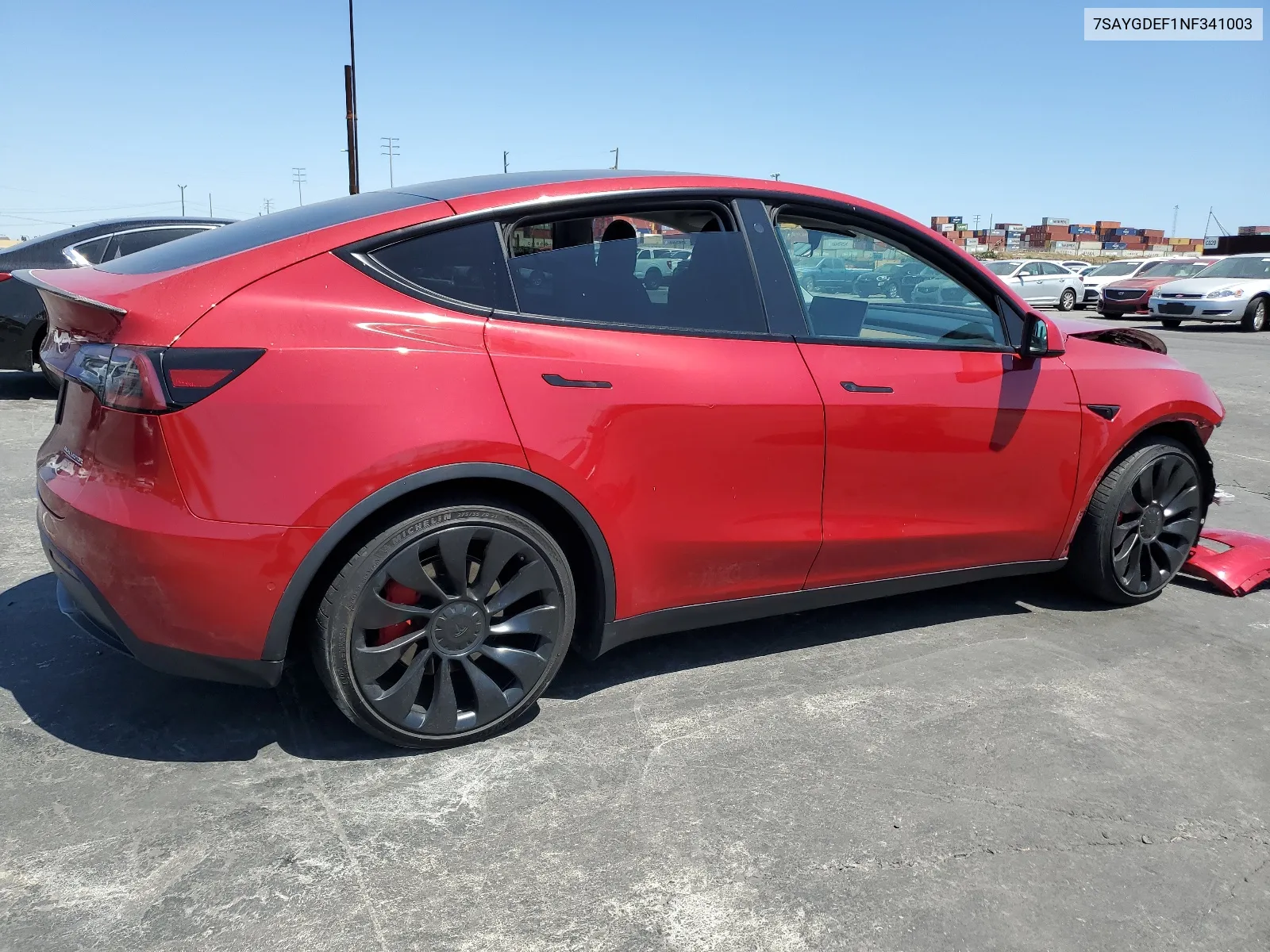 7SAYGDEF1NF341003 2022 Tesla Model Y