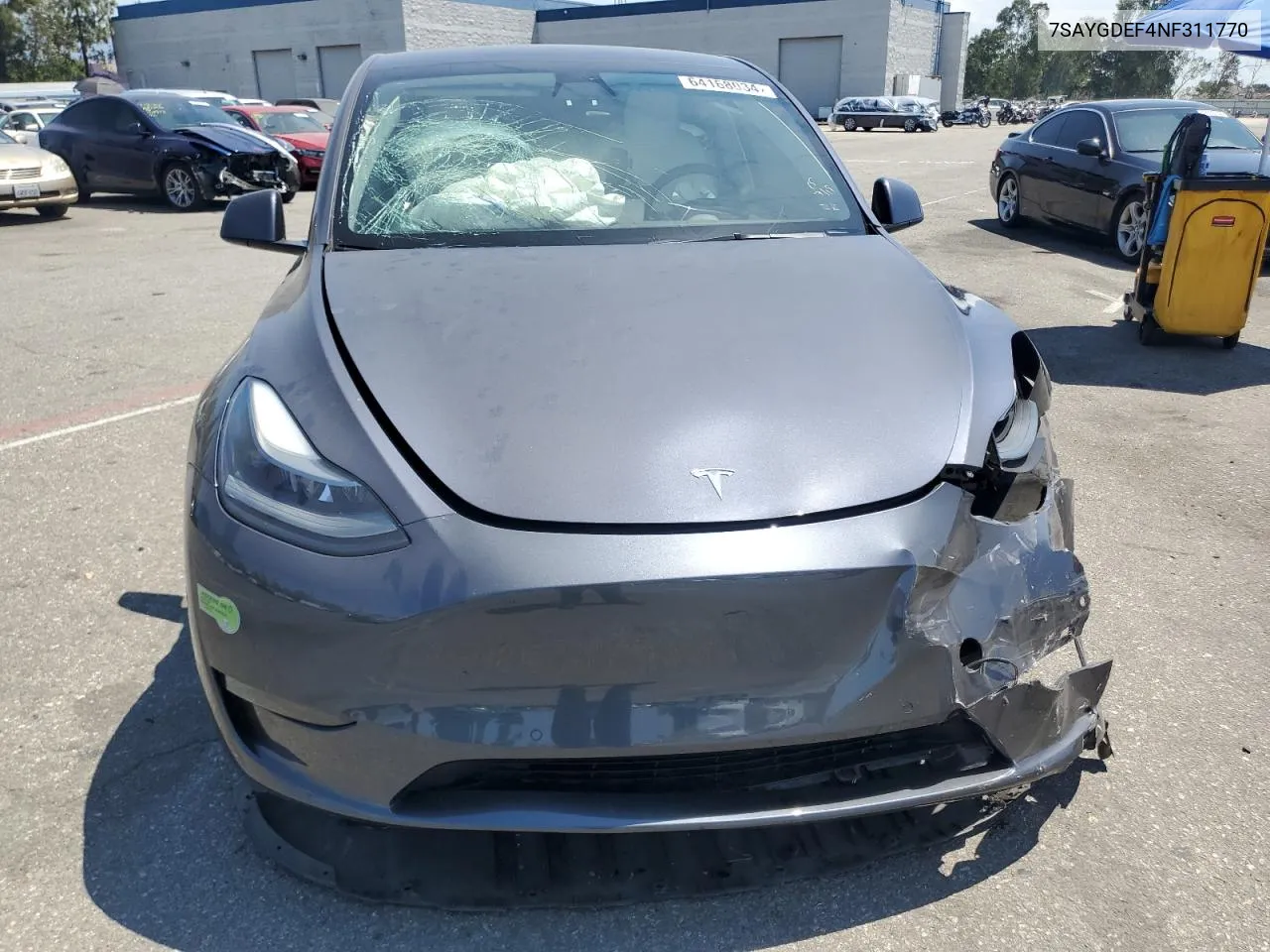 7SAYGDEF4NF311770 2022 Tesla Model Y