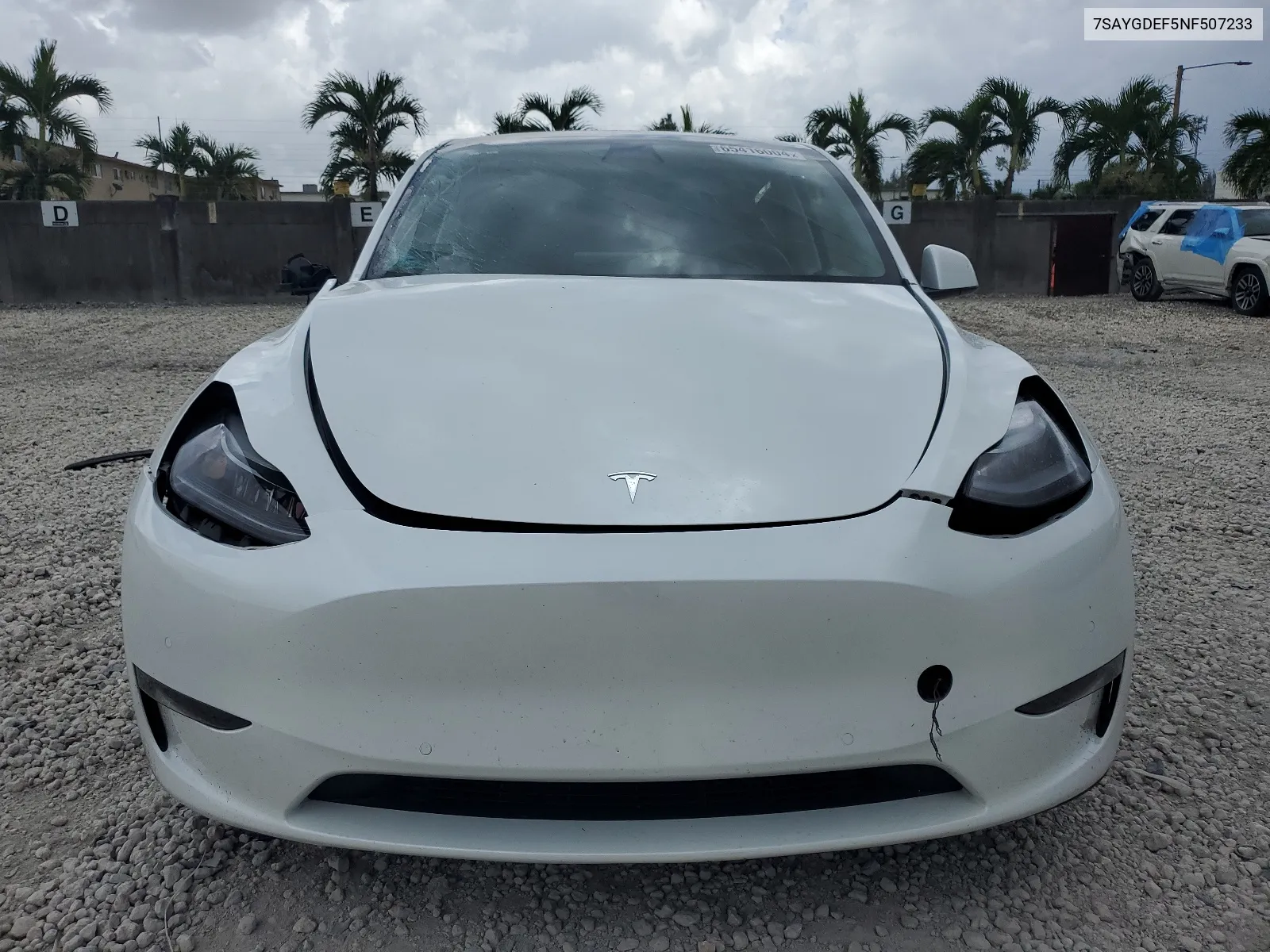 7SAYGDEF5NF507233 2022 Tesla Model Y