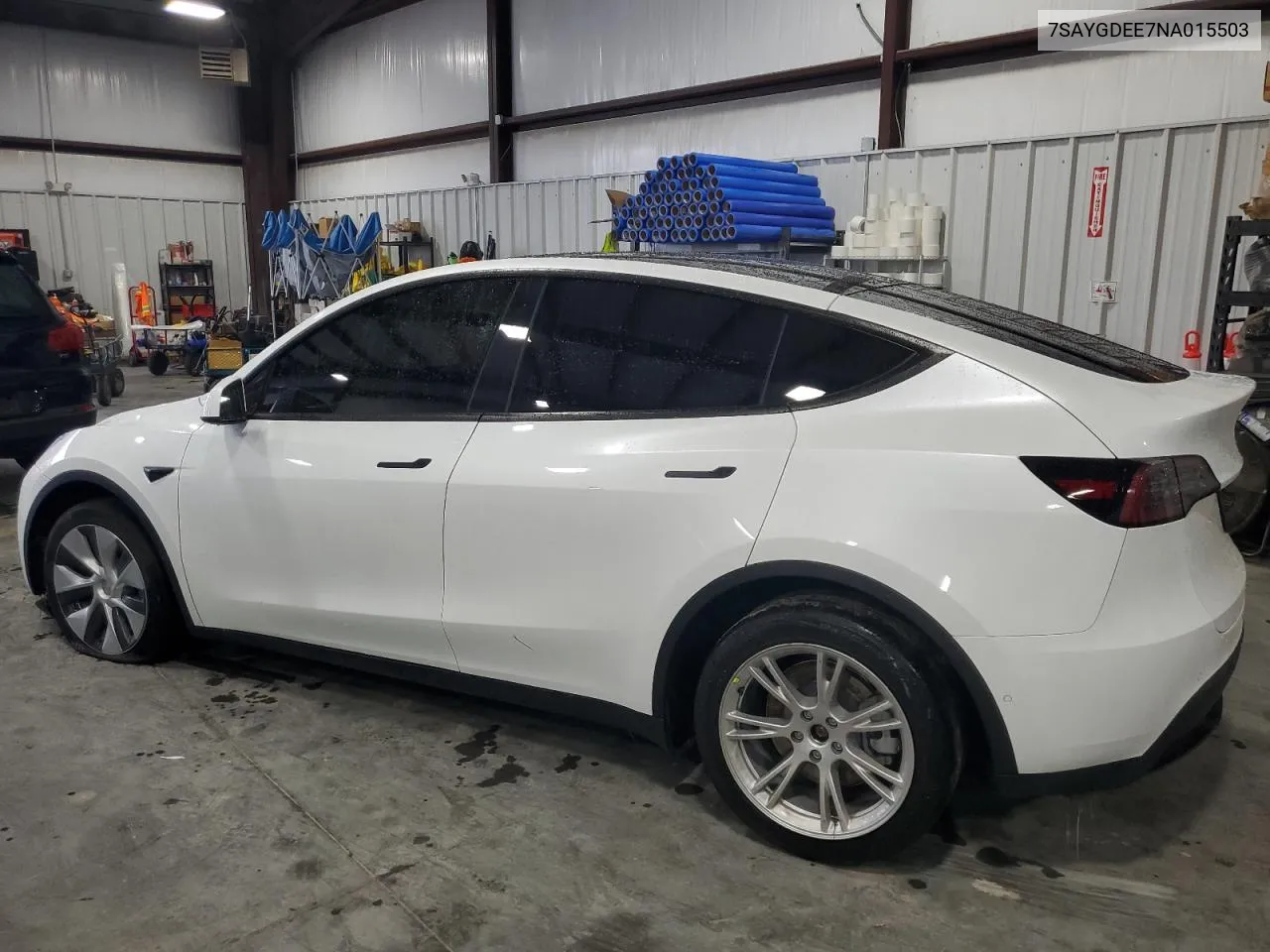 2022 Tesla Model Y VIN: 7SAYGDEE7NA015503 Lot: 66498794