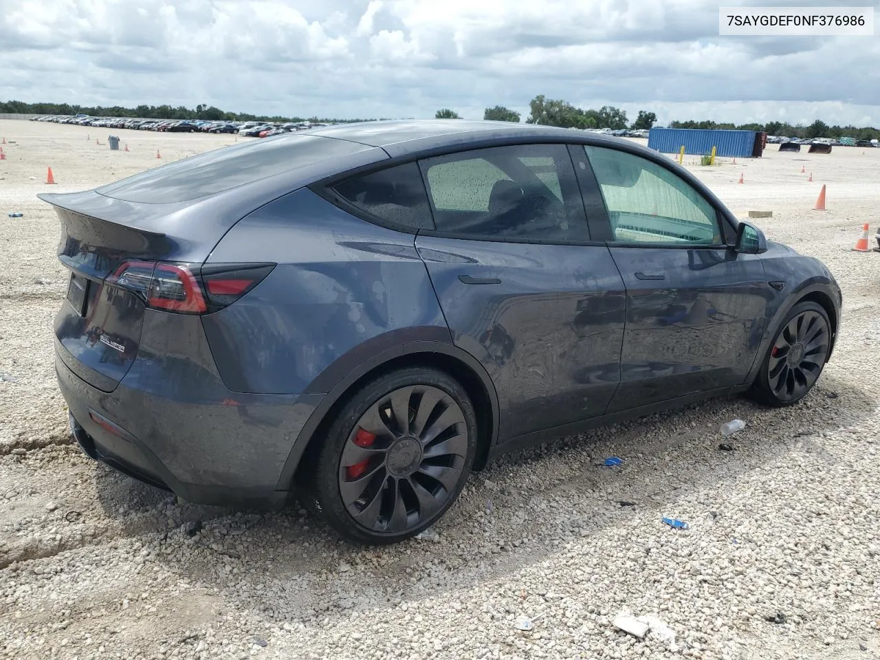 7SAYGDEF0NF376986 2022 Tesla Model Y