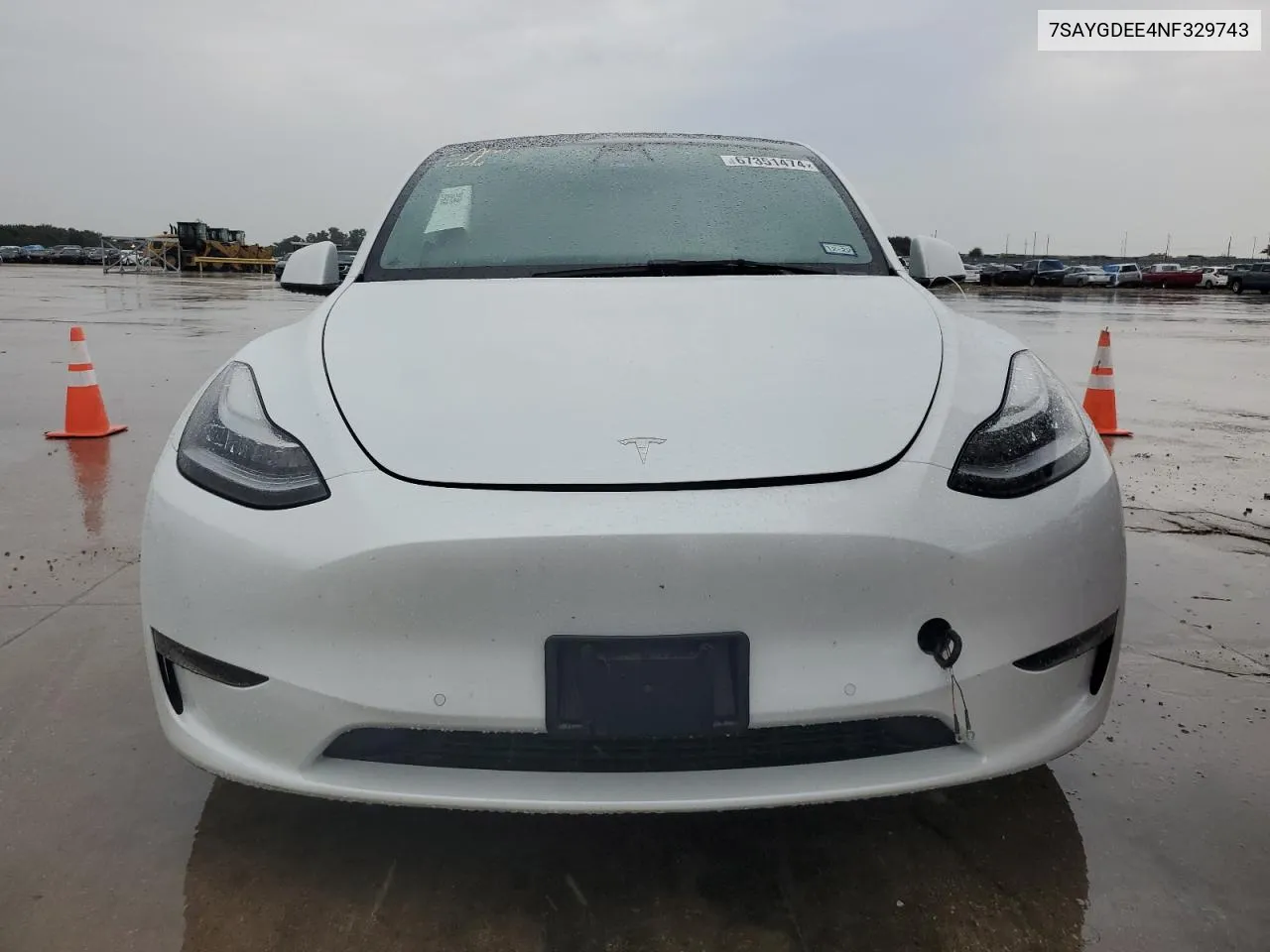 7SAYGDEE4NF329743 2022 Tesla Model Y