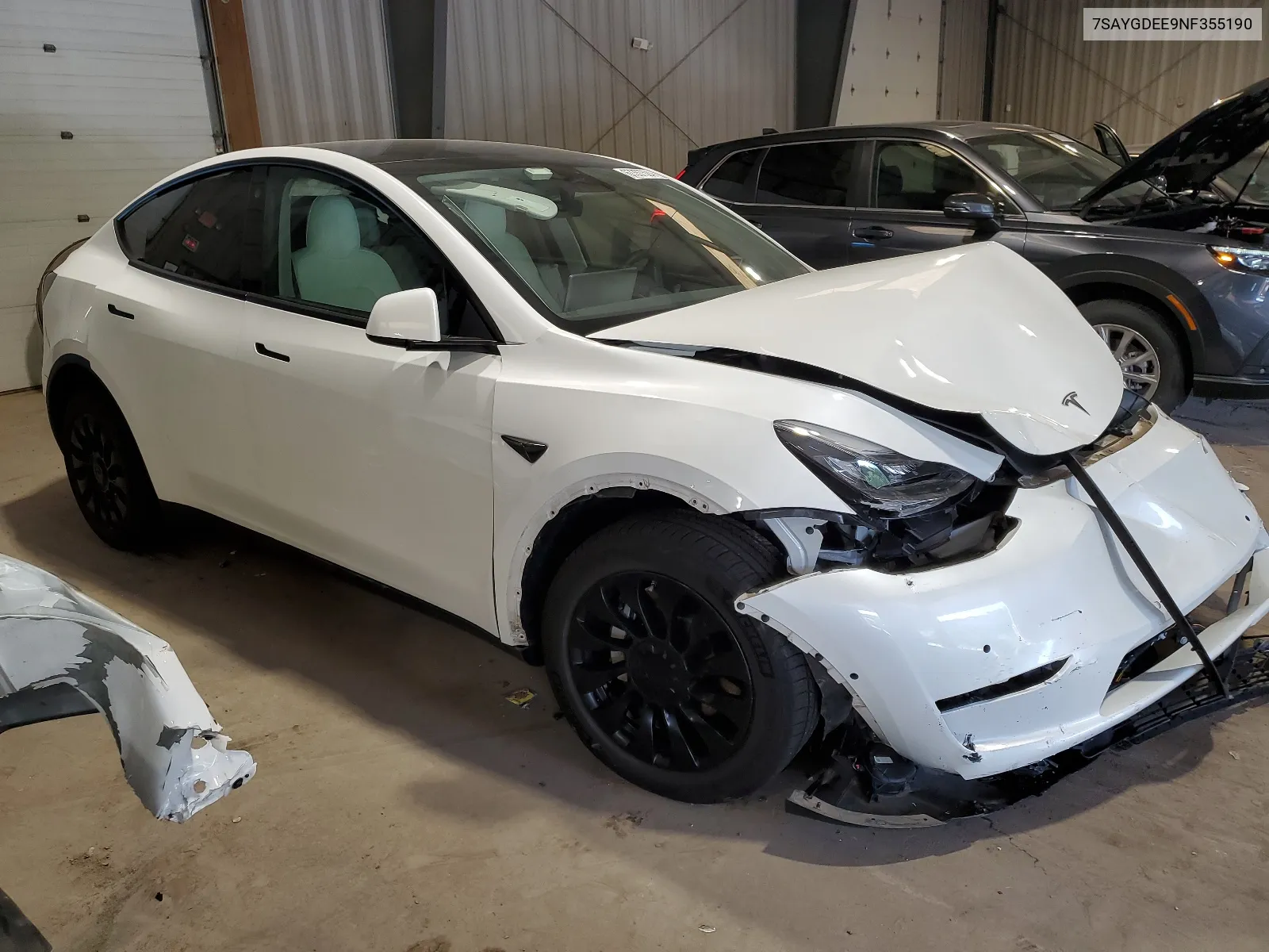 7SAYGDEE9NF355190 2022 Tesla Model Y