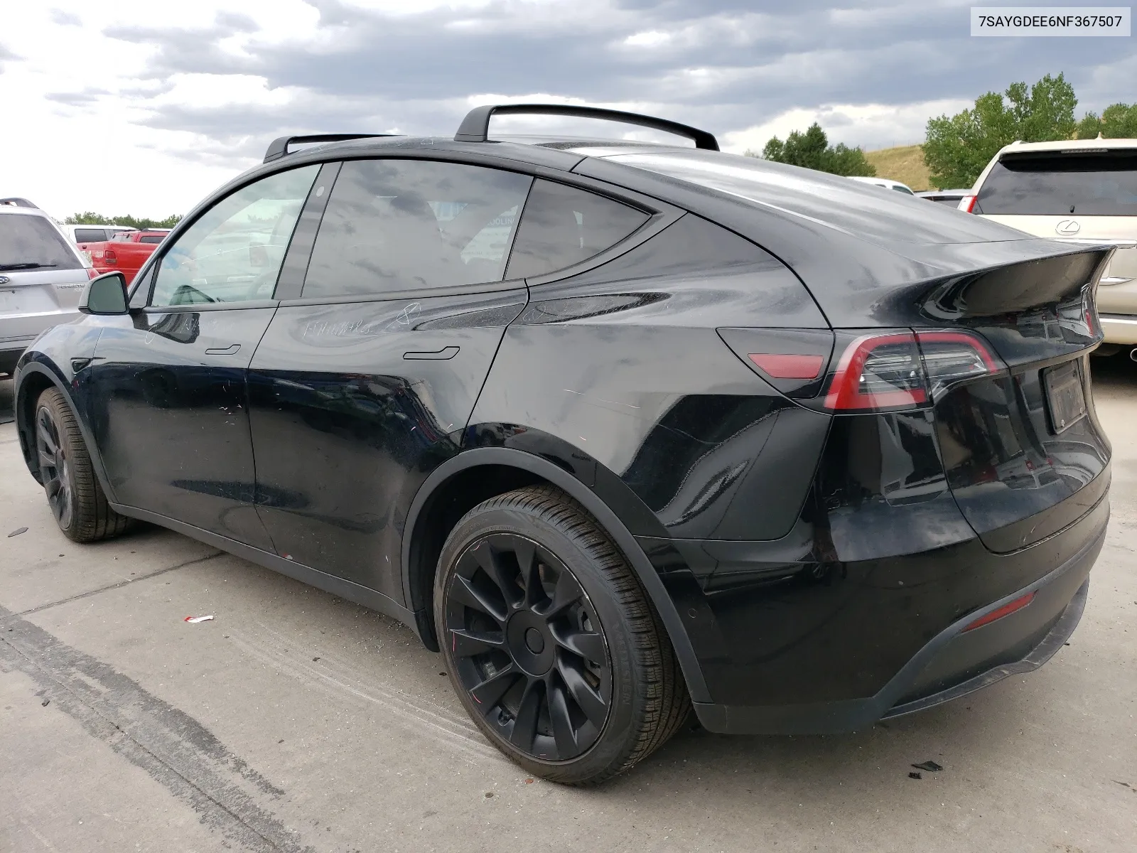 2022 Tesla Model Y VIN: 7SAYGDEE6NF367507 Lot: 67579174