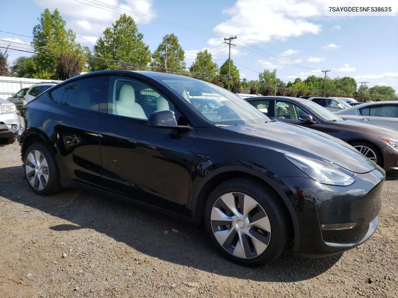 7SAYGDEE5NF538635 2022 Tesla Model Y