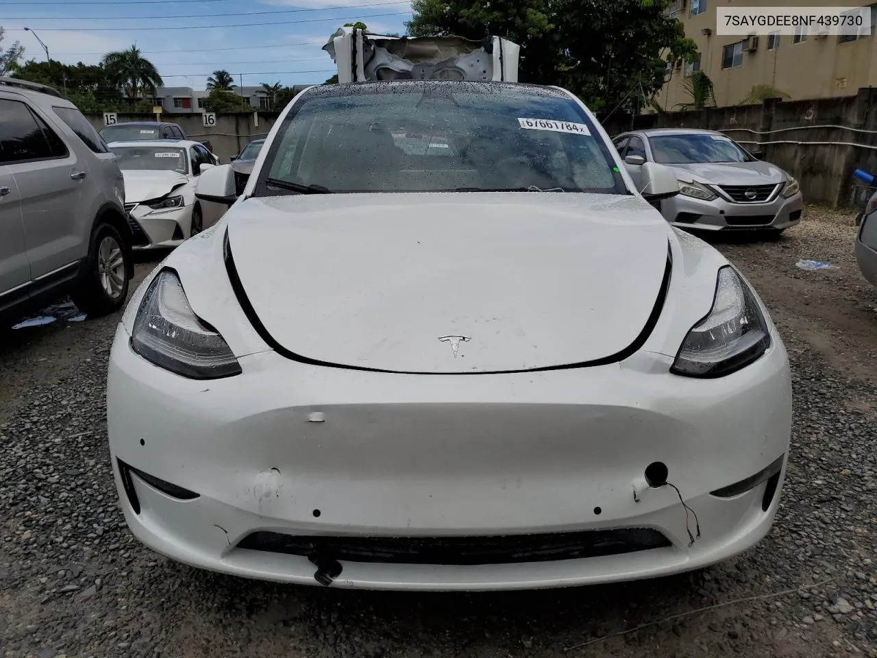 7SAYGDEE8NF439730 2022 Tesla Model Y