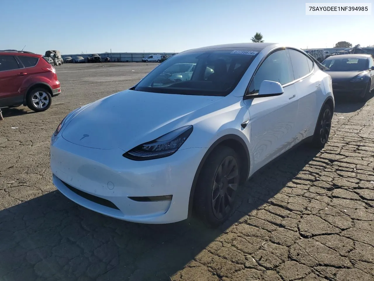 7SAYGDEE1NF394985 2022 Tesla Model Y