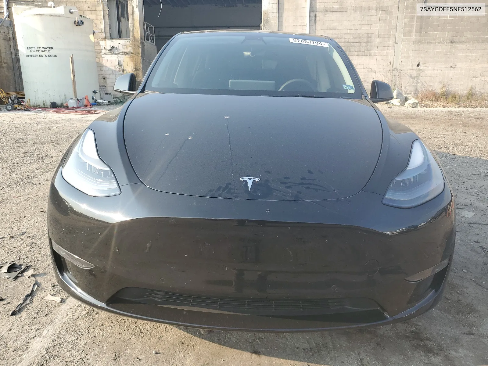 7SAYGDEF5NF512562 2022 Tesla Model Y