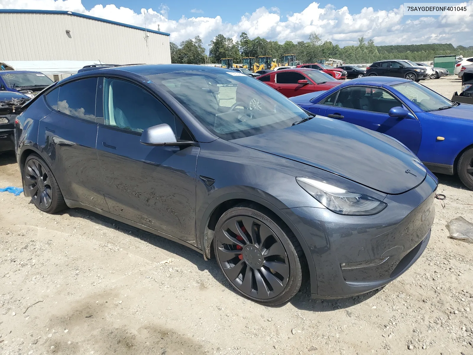 7SAYGDEF0NF401045 2022 Tesla Model Y