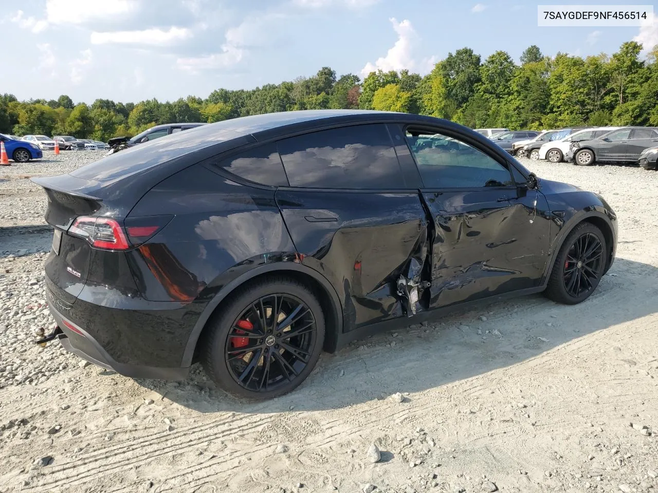 7SAYGDEF9NF456514 2022 Tesla Model Y