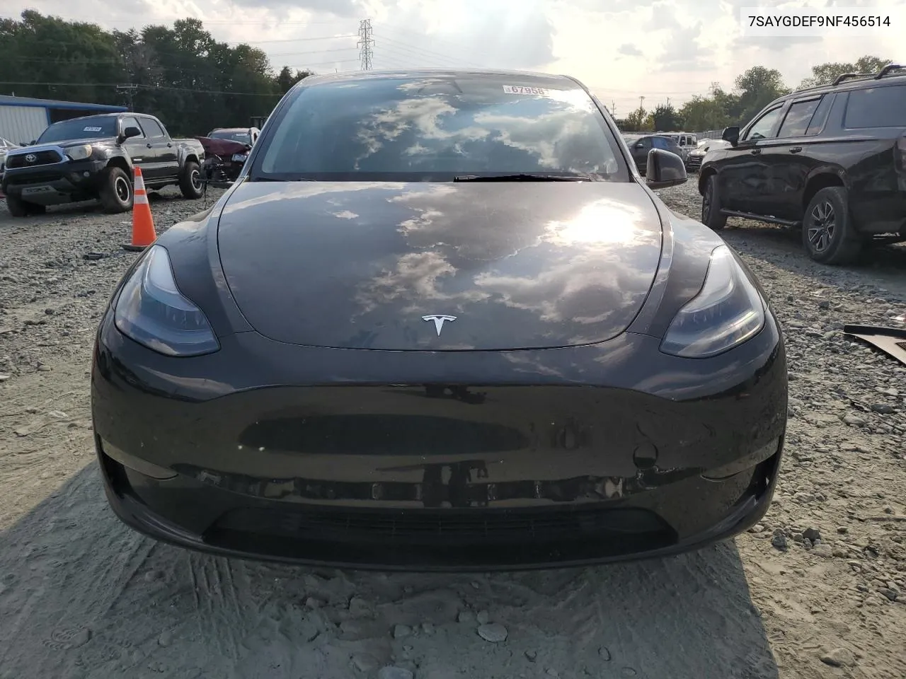 7SAYGDEF9NF456514 2022 Tesla Model Y