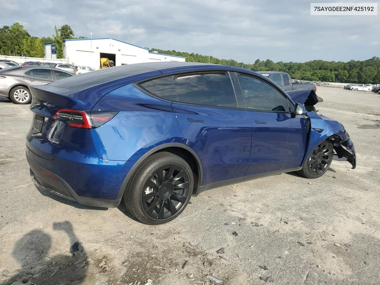 7SAYGDEE2NF425192 2022 Tesla Model Y