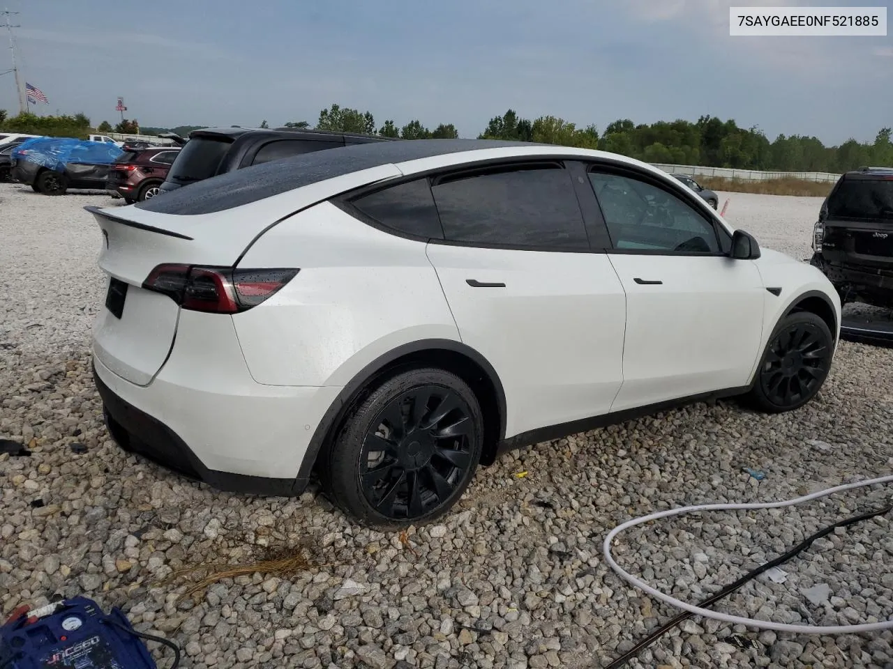 7SAYGAEE0NF521885 2022 Tesla Model Y