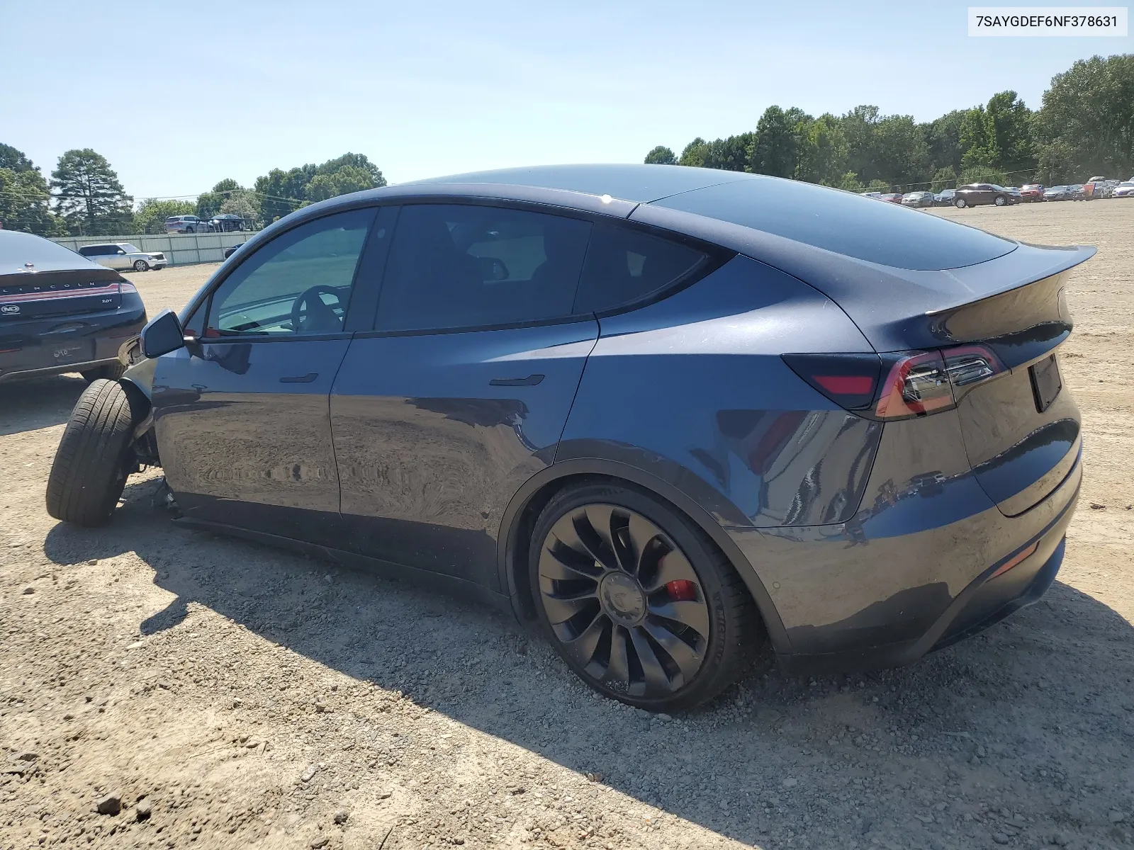 7SAYGDEF6NF378631 2022 Tesla Model Y