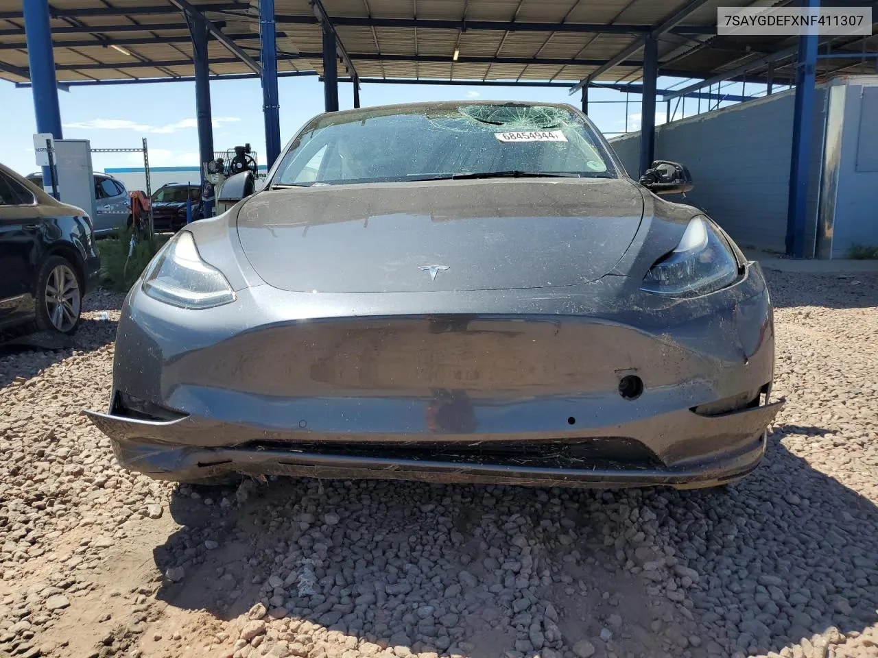 7SAYGDEFXNF411307 2022 Tesla Model Y