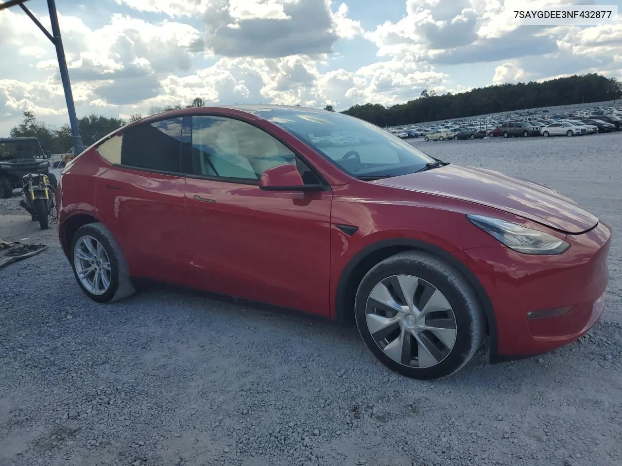 7SAYGDEE3NF432877 2022 Tesla Model Y