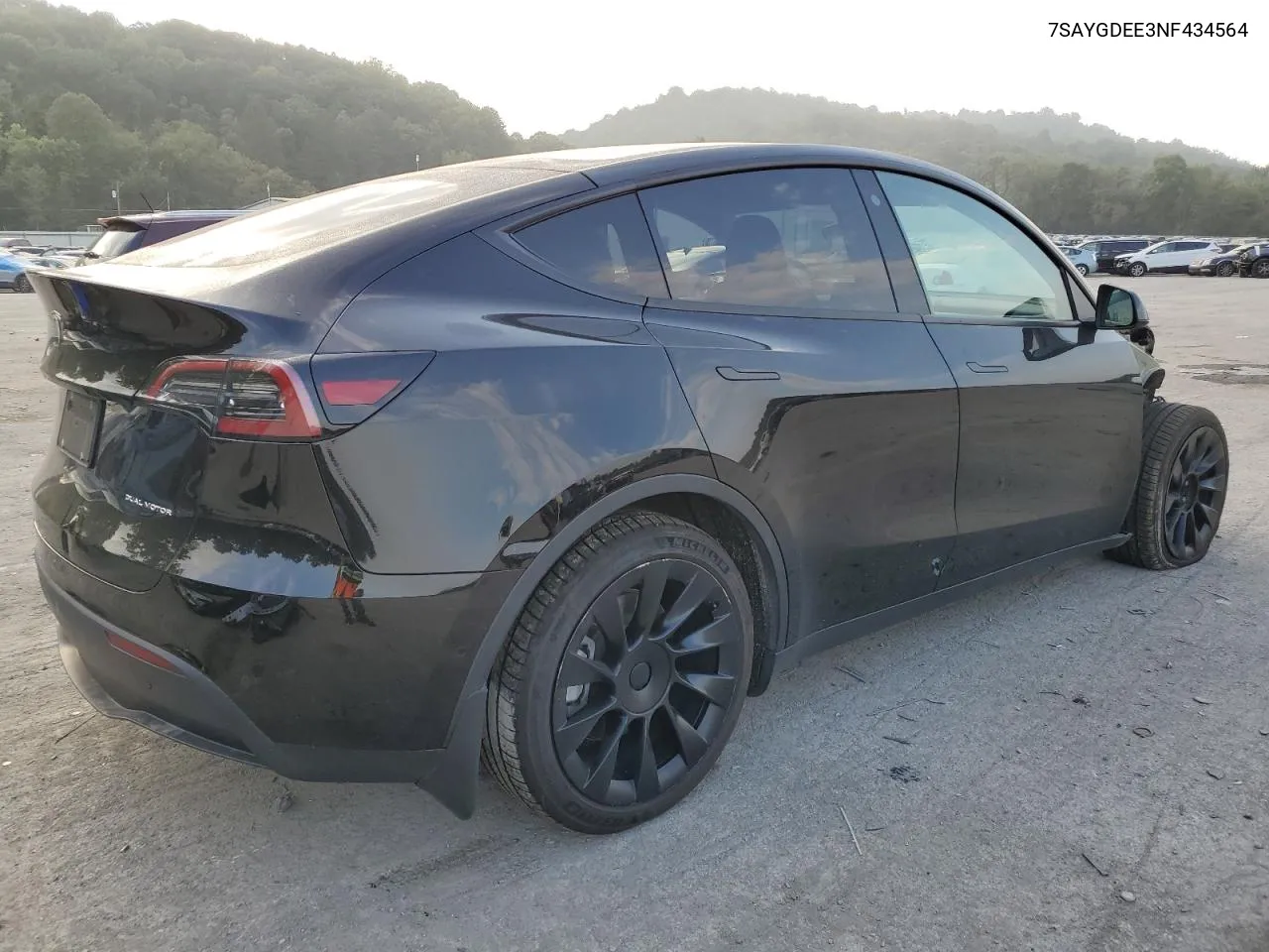 2022 Tesla Model Y VIN: 7SAYGDEE3NF434564 Lot: 69001764