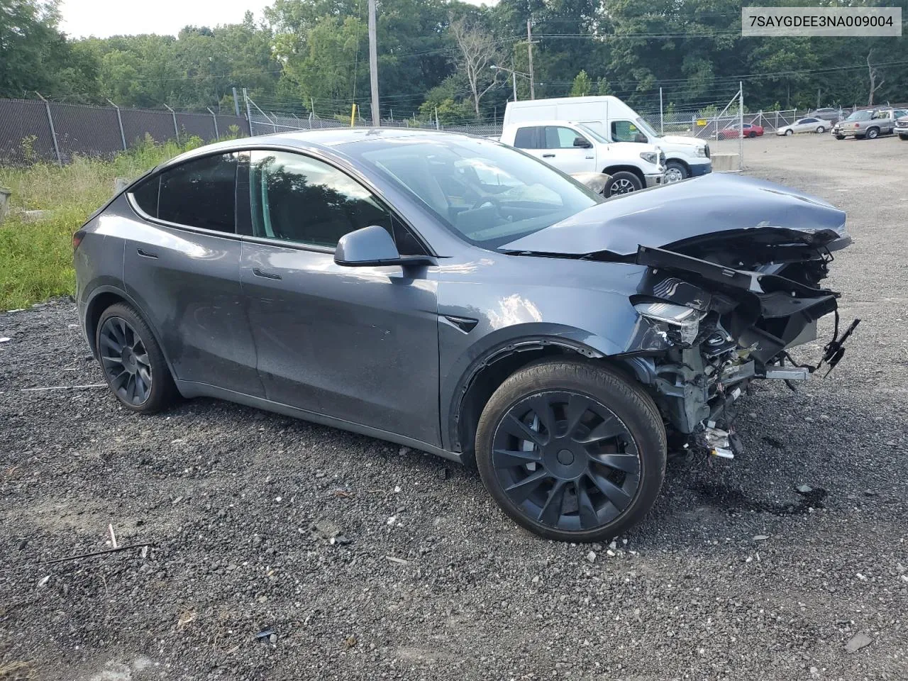 7SAYGDEE3NA009004 2022 Tesla Model Y