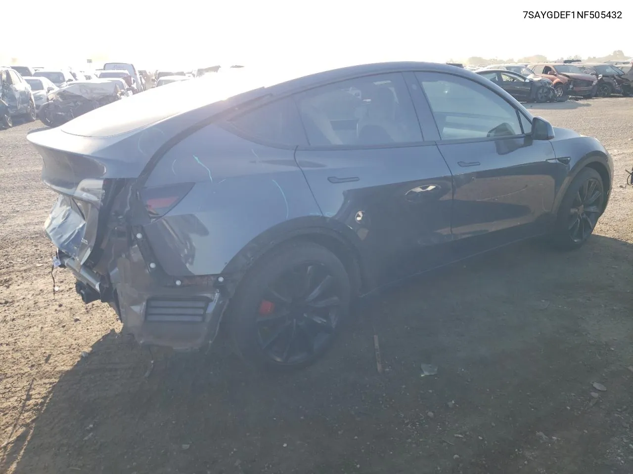 7SAYGDEF1NF505432 2022 Tesla Model Y