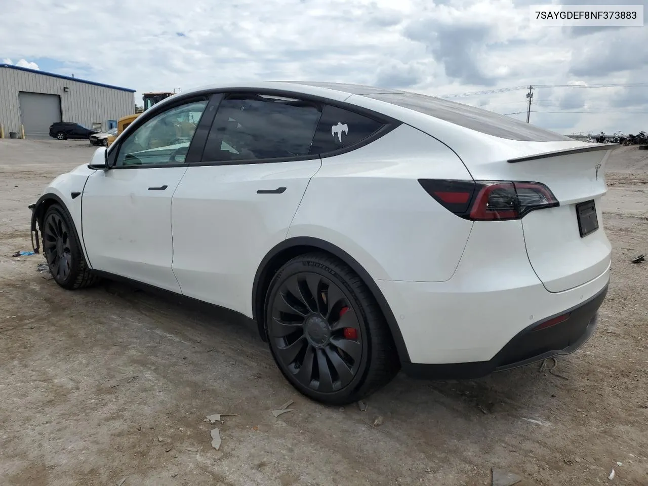 7SAYGDEF8NF373883 2022 Tesla Model Y