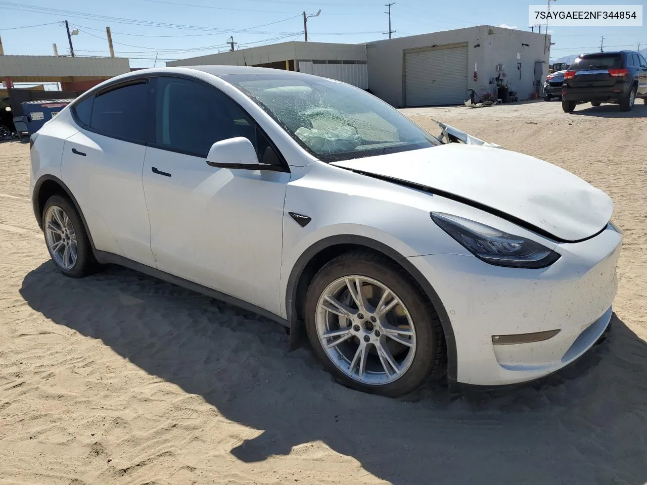 7SAYGAEE2NF344854 2022 Tesla Model Y