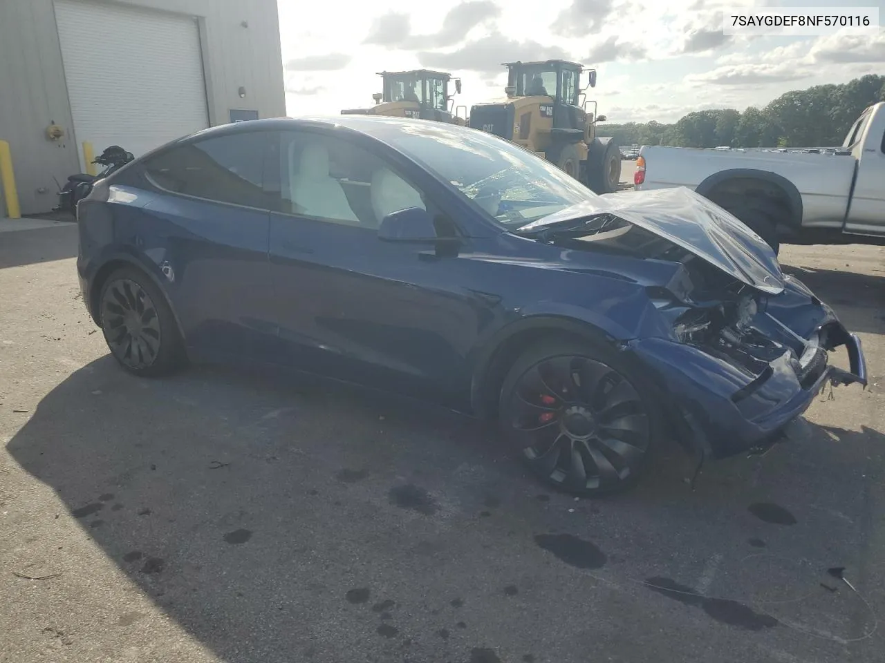 7SAYGDEF8NF570116 2022 Tesla Model Y