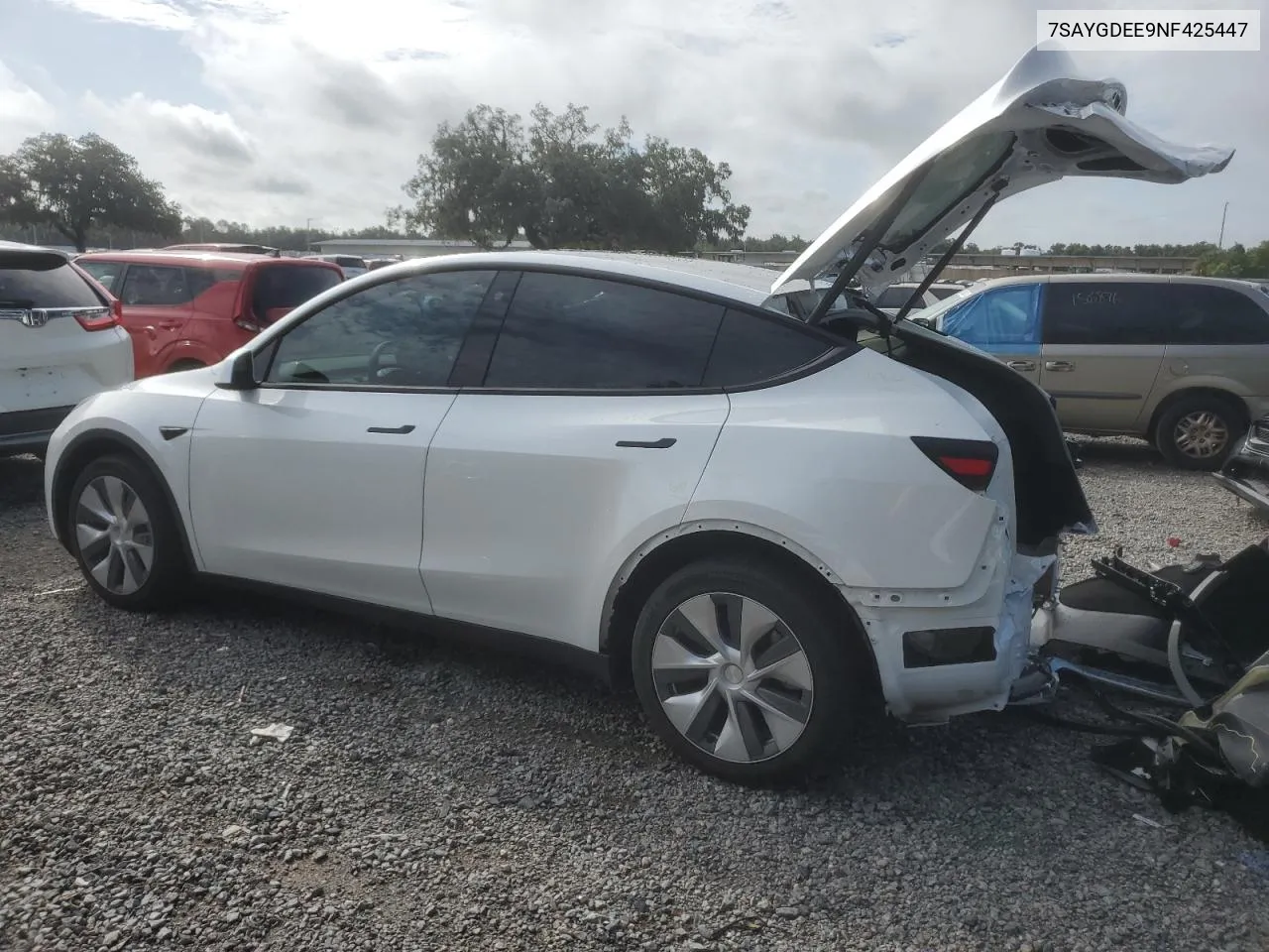 7SAYGDEE9NF425447 2022 Tesla Model Y