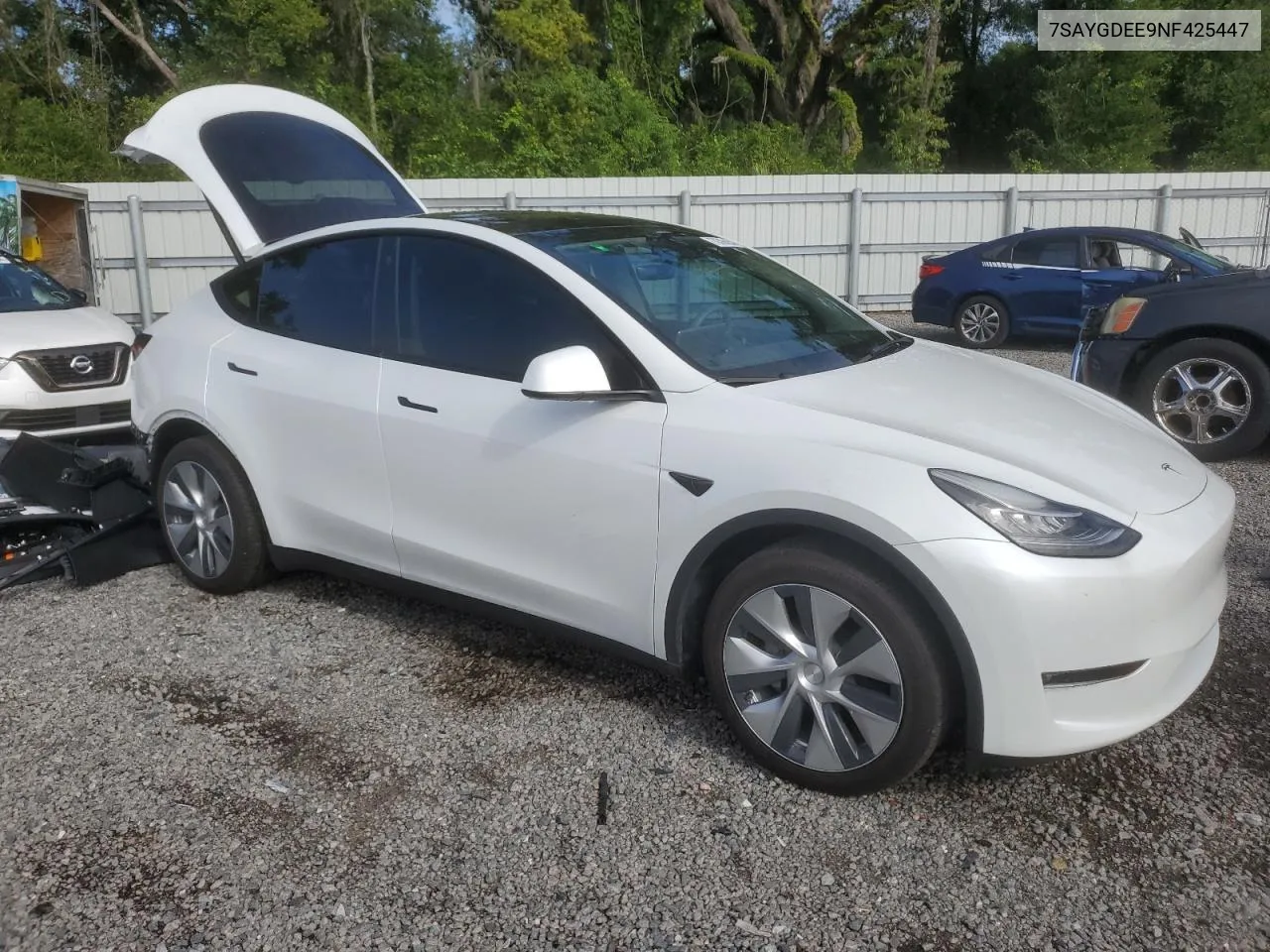 7SAYGDEE9NF425447 2022 Tesla Model Y